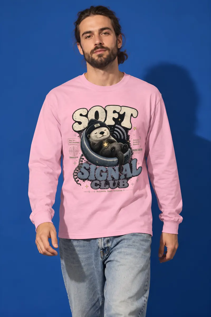 "Soft Signal Boost" Unisex Longsleeve T-shirt
