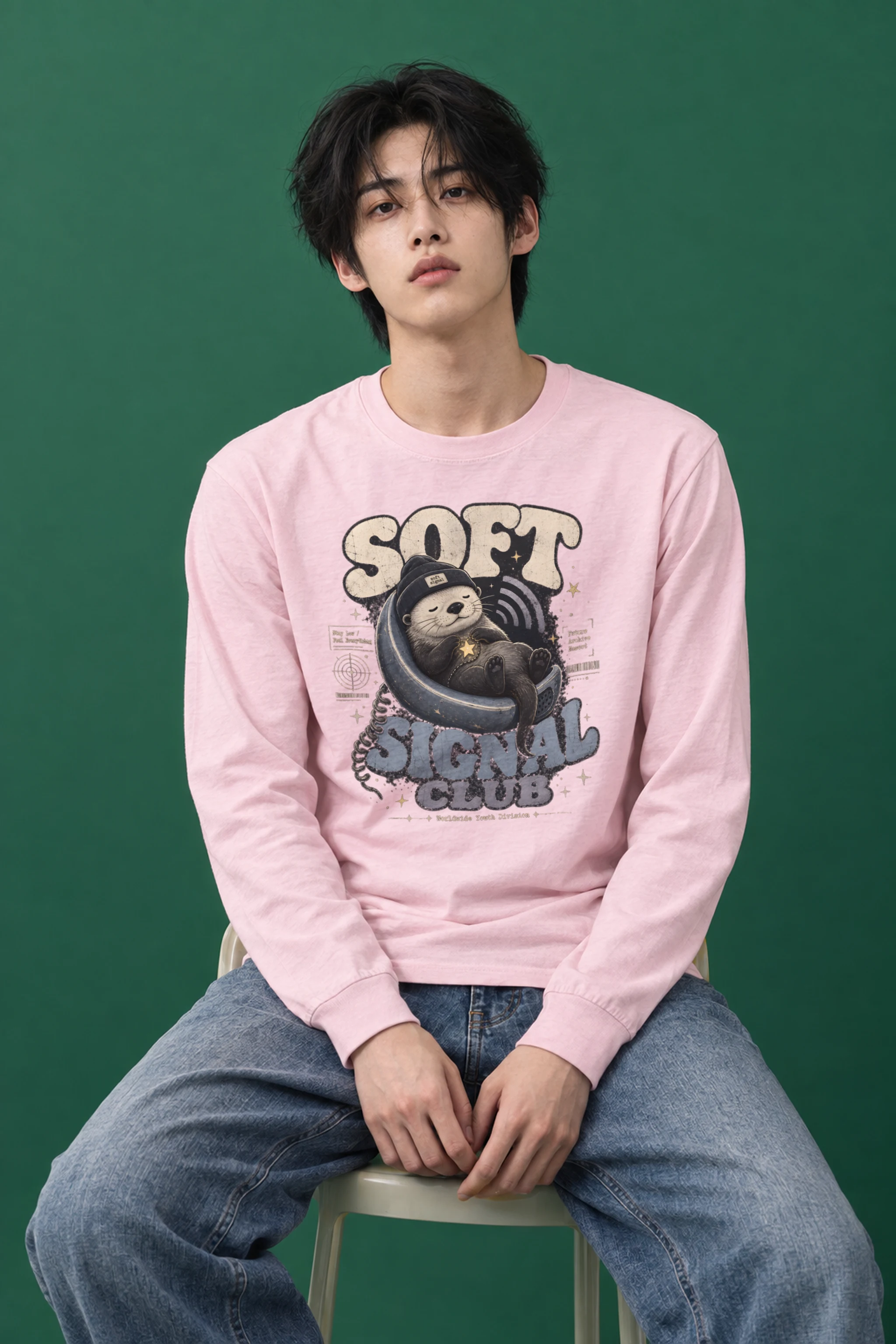 "Soft Signal Boost" Unisex Longsleeve T-shirt