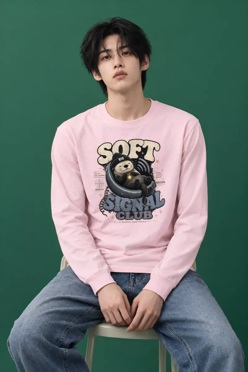 "Soft Signal Boost" Unisex Longsleeve T-shirt