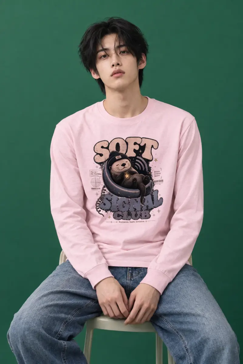 "Soft Signal Boost" Unisex Longsleeve T-shirt