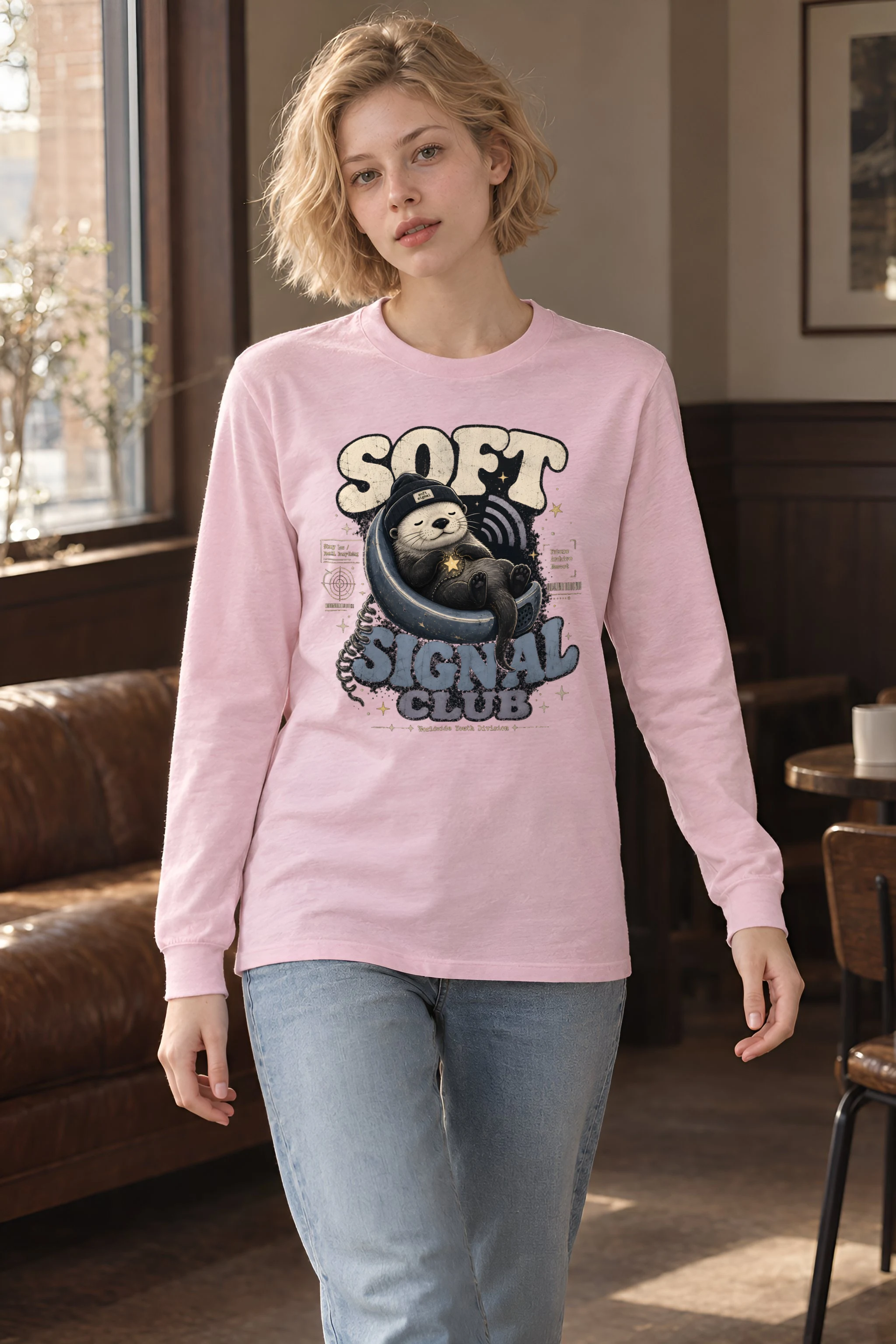 "Soft Signal Boost" Unisex Longsleeve T-shirt