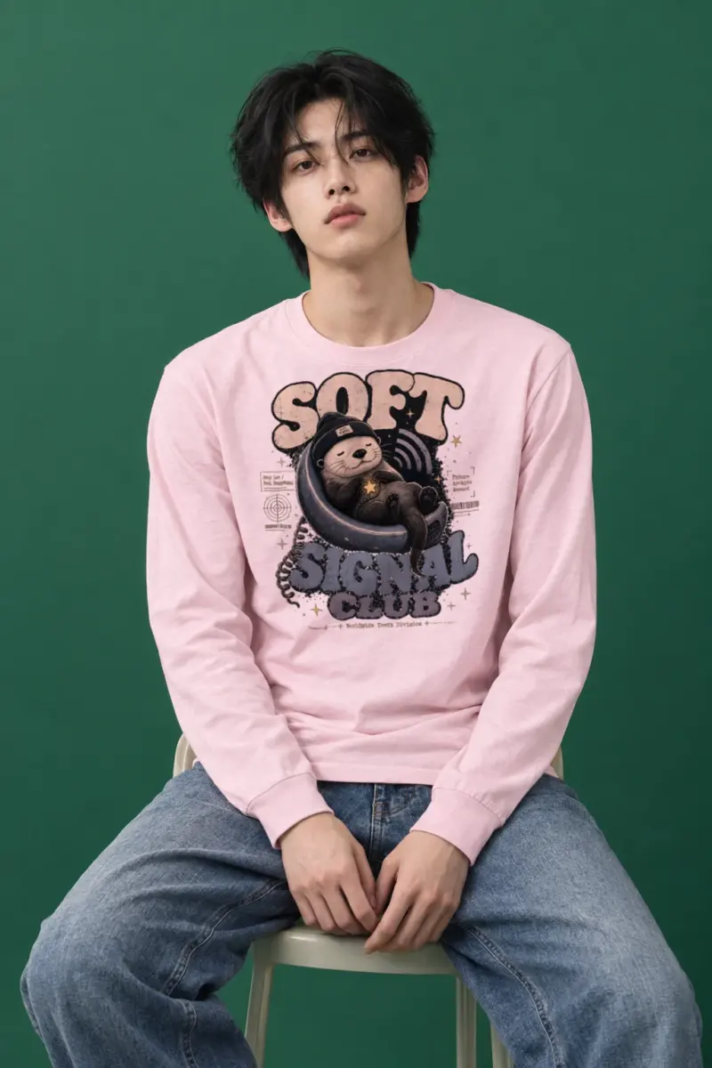 "Soft Signal Boost" Unisex Longsleeve T-shirt