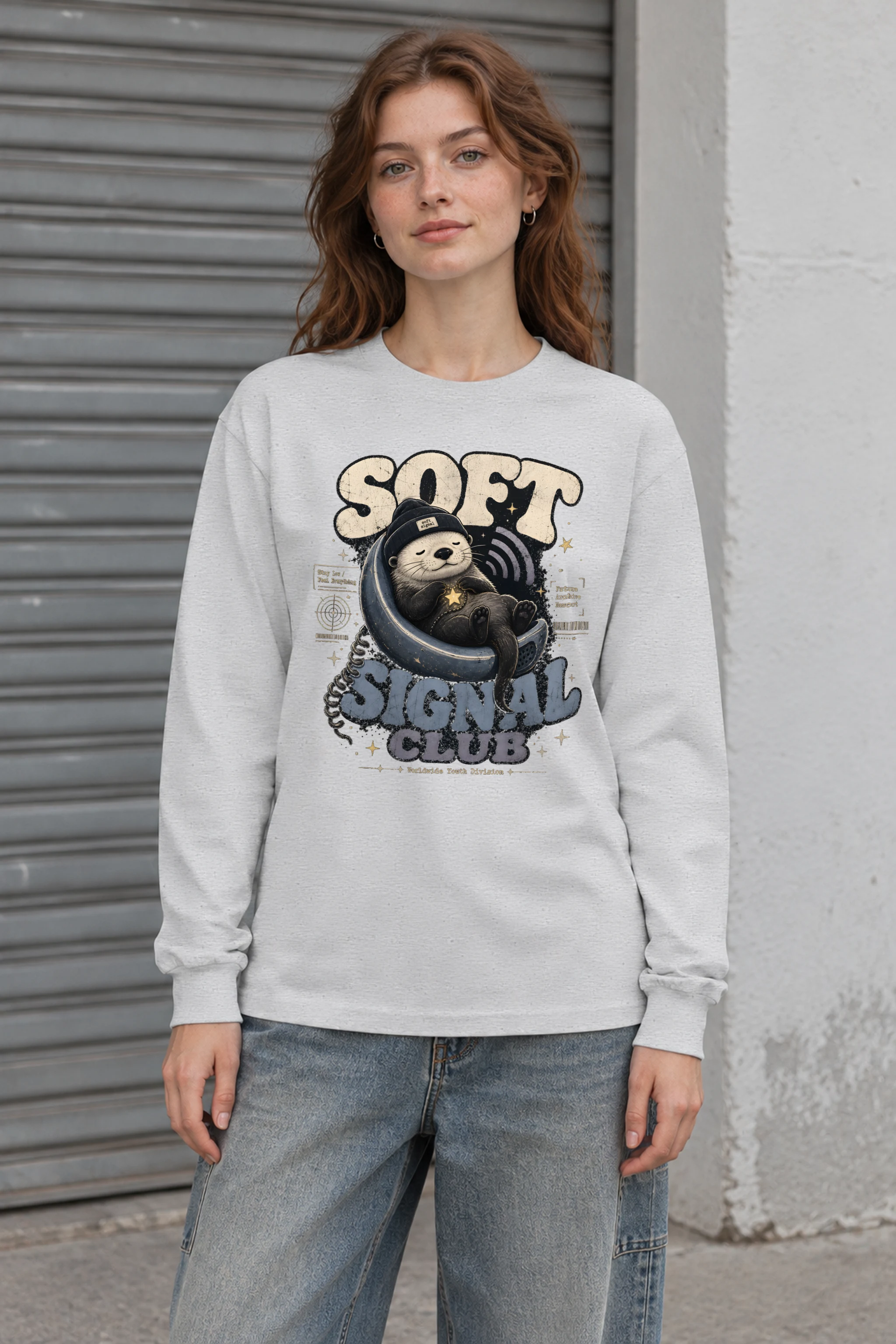 "Soft Signal Boost" Unisex Longsleeve T-shirt