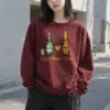 "Soju Beer Love" Heavy Blend Unisex Crewneck Sweatshirt | Gildan 18000