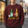 "Soju Beer Love" Unisex Longsleeve T-shirt | Gildan 2400