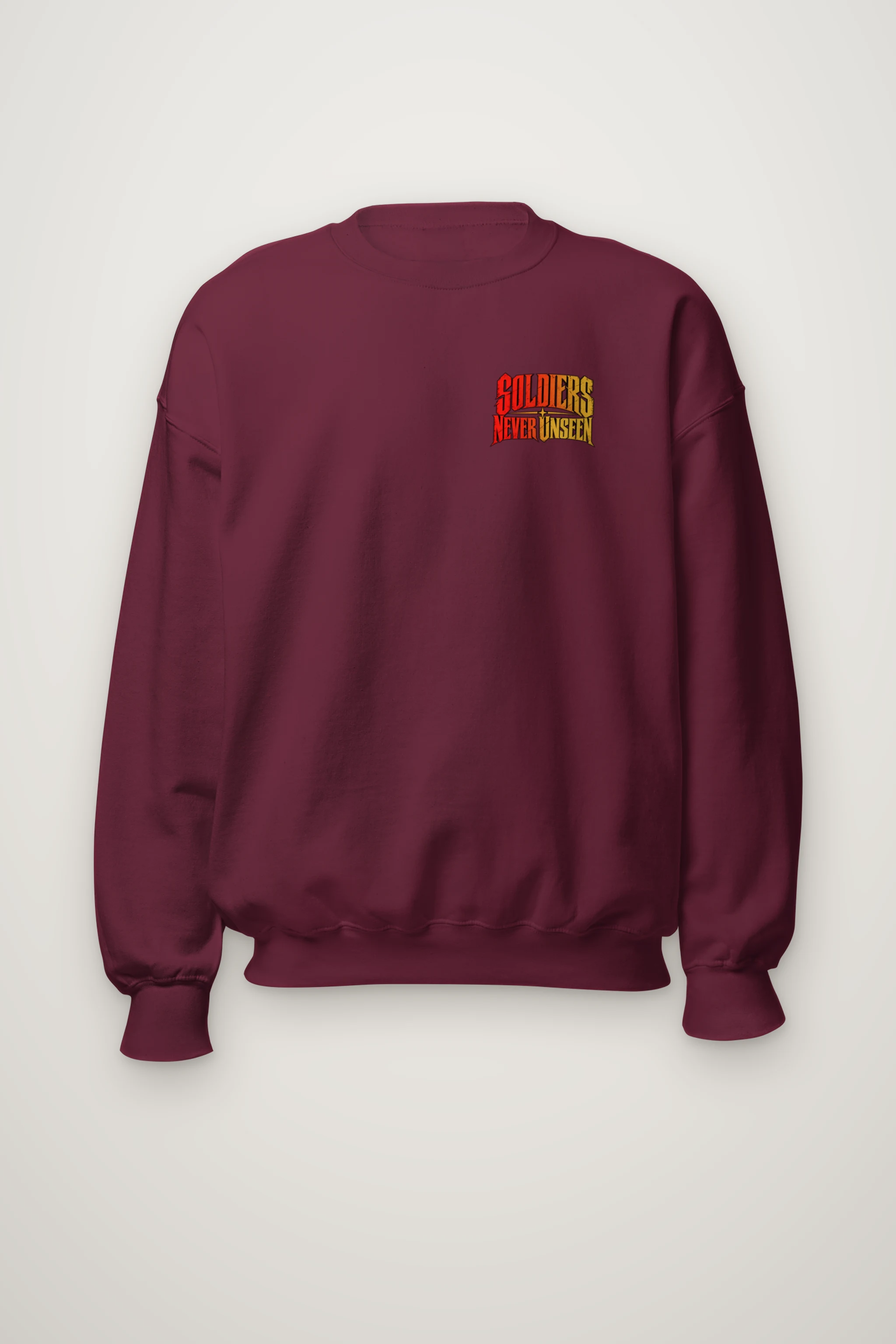 "Soldiers Never Unseen" Heavy Blend Unisex Crewneck Sweatshirt