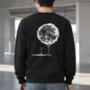 "Solitary Bloom" Heavy Blend Unisex Crewneck Sweatshirt