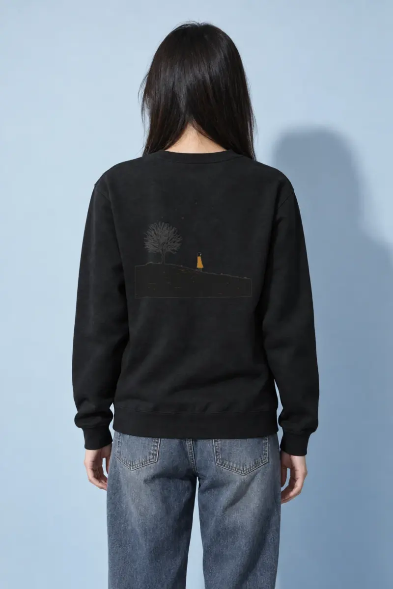 "Solitary Hill" Heavy Blend Unisex Crewneck Sweatshirt | Gildan 18000