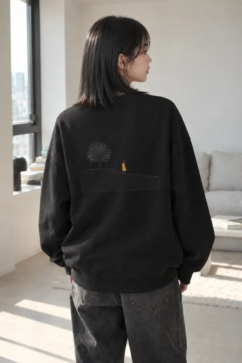 "Solitary Hill" Heavy Blend Unisex Crewneck Sweatshirt | Gildan 18000