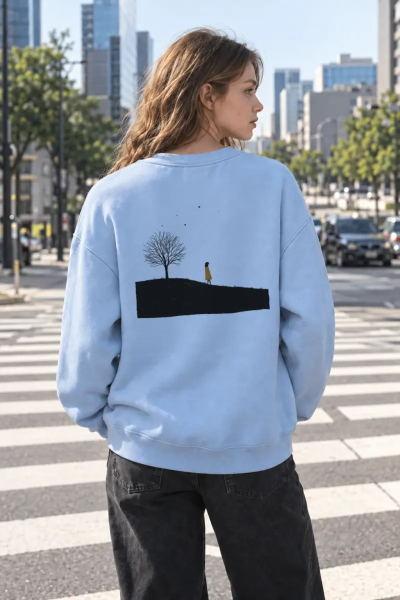 "Solitary Hill" Heavy Blend Unisex Crewneck Sweatshirt