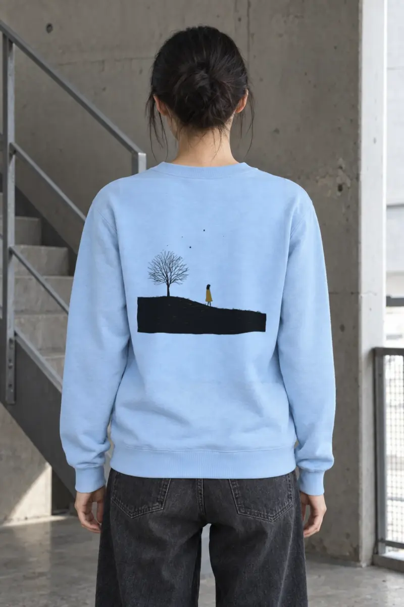 "Solitary Hill" Heavy Blend Unisex Crewneck Sweatshirt