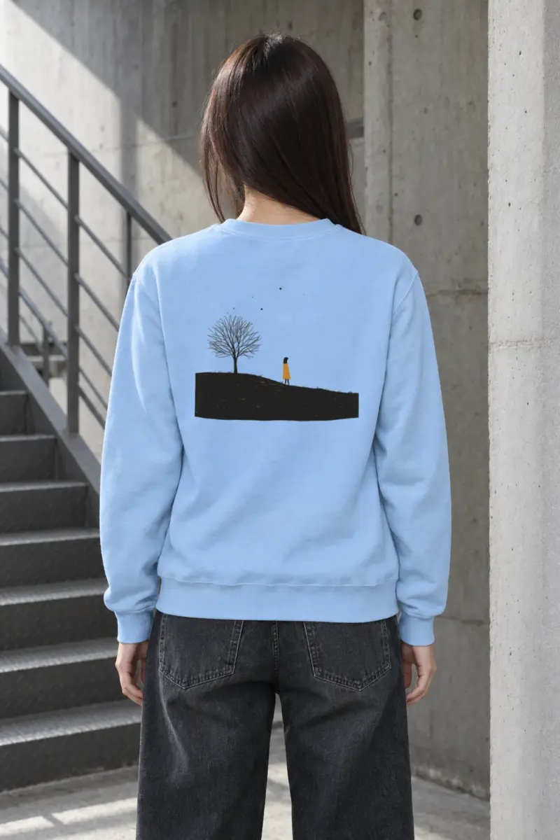 "Solitary Hill" Heavy Blend Unisex Crewneck Sweatshirt