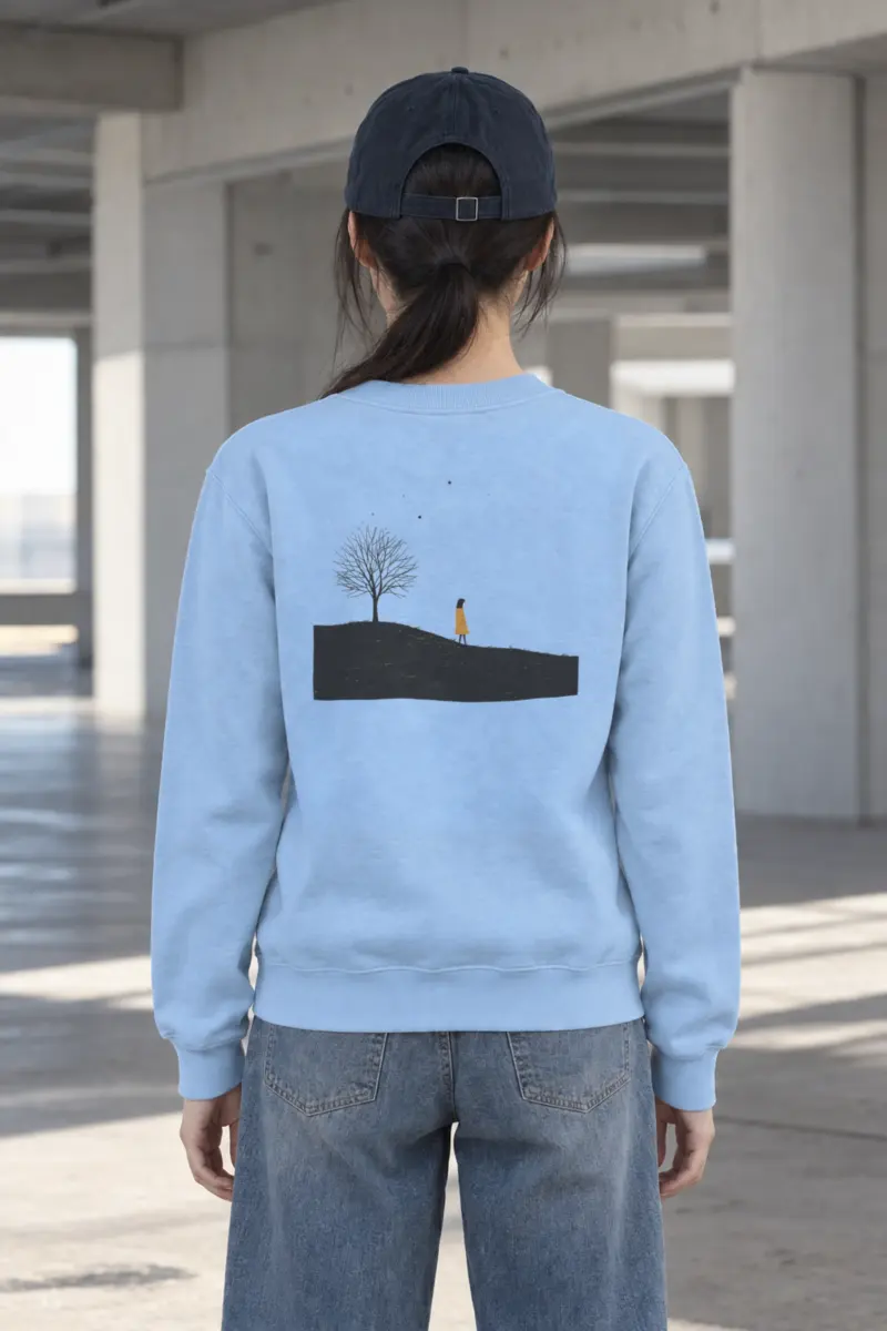 "Solitary Hill" Heavy Blend Unisex Crewneck Sweatshirt