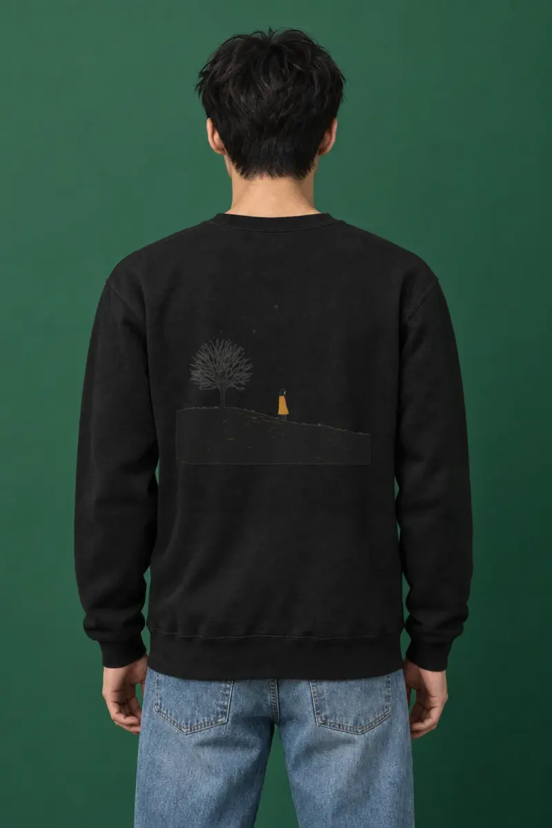 "Solitary Hill" Heavy Blend Unisex Crewneck Sweatshirt | Gildan 18000