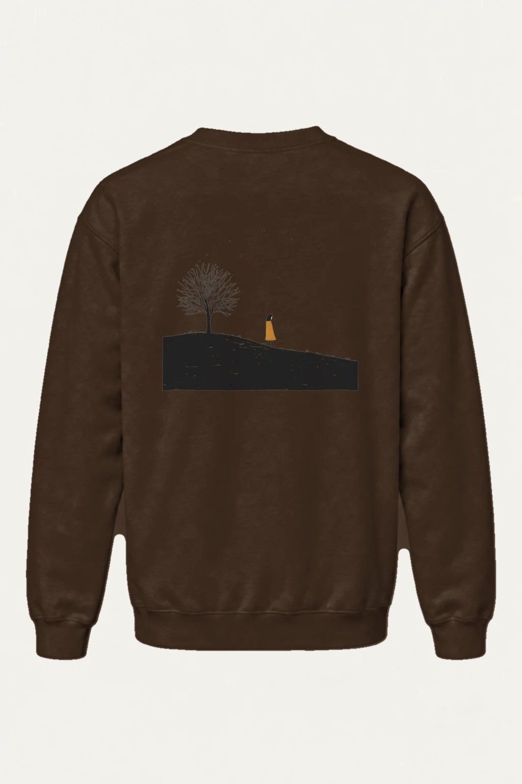 "Solitary Hill" Heavy Blend Unisex Crewneck Sweatshirt | Gildan 18000