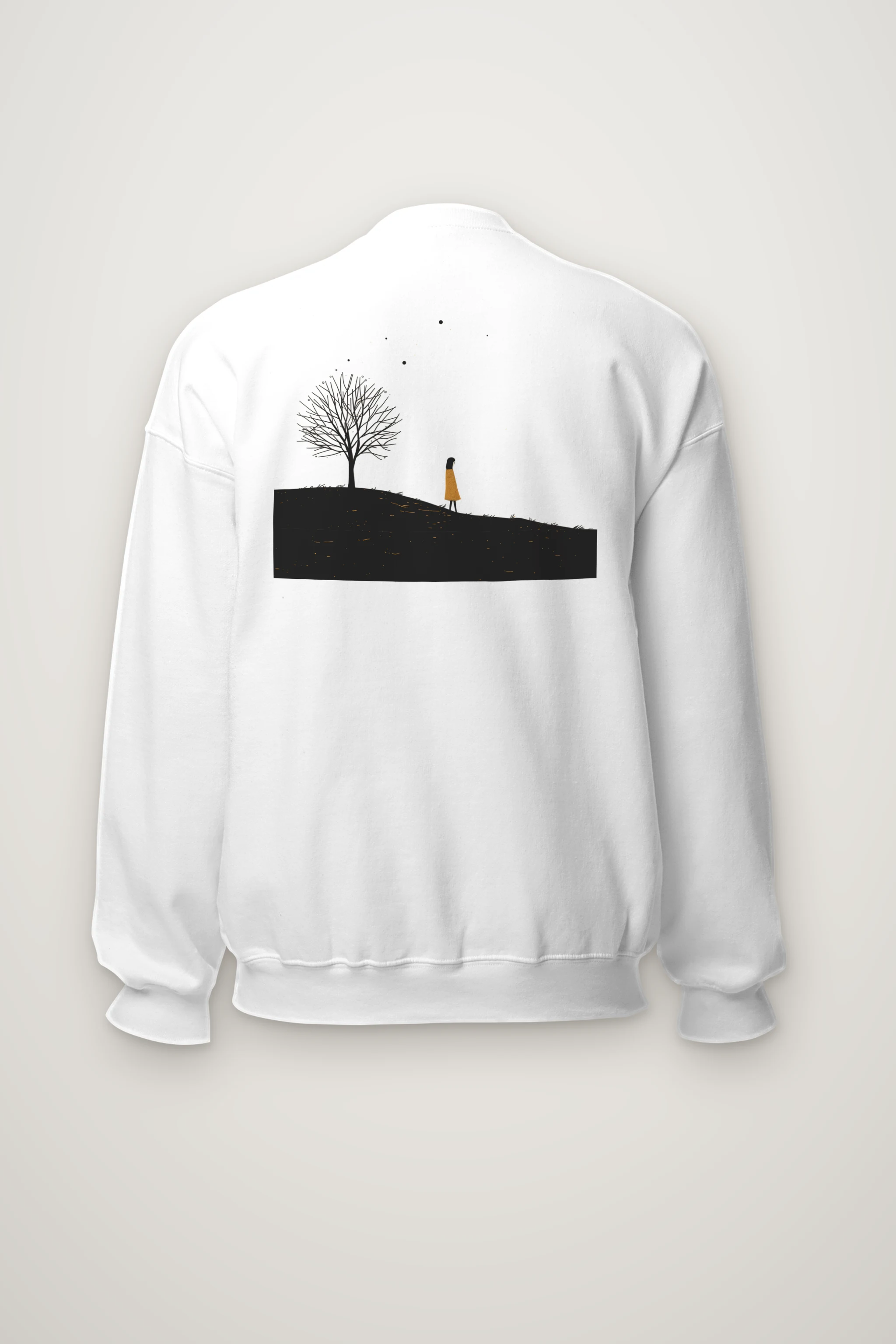 "Solitary Hill" Heavy Blend Unisex Crewneck Sweatshirt