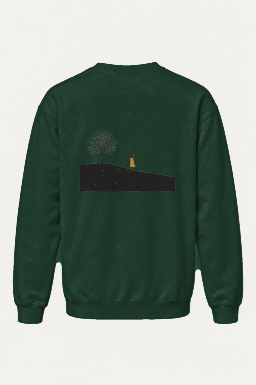 "Solitary Hill" Heavy Blend Unisex Crewneck Sweatshirt | Gildan 18000