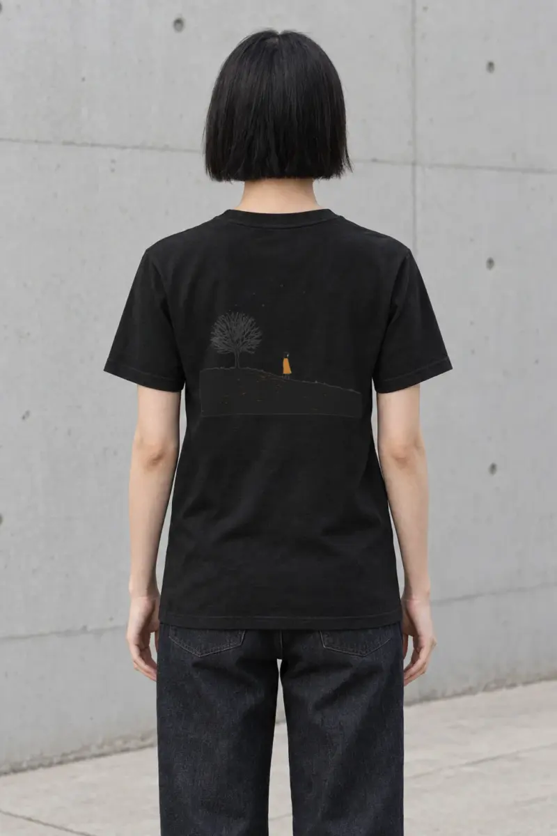"Solitary Hill" Heavyweight Unisex Crewneck T-shirt | Gildan 5000