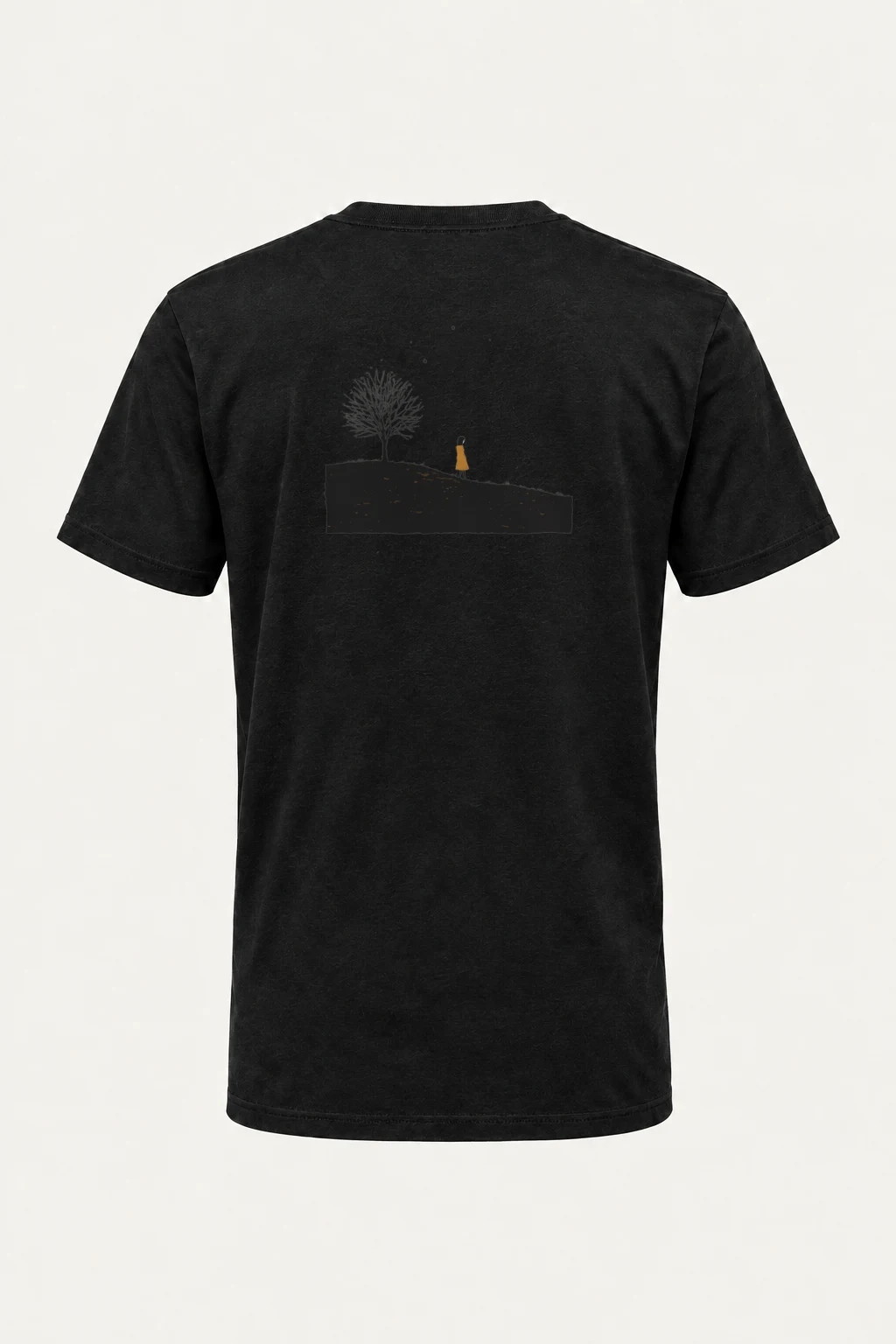 "Solitary Hill" Heavyweight Unisex Crewneck T-shirt | Gildan 5000
