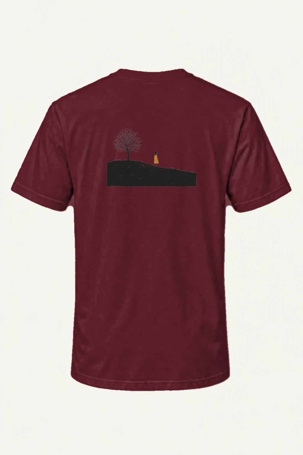 "Solitary Hill" Heavyweight Unisex Crewneck T-shirt | Gildan 5000