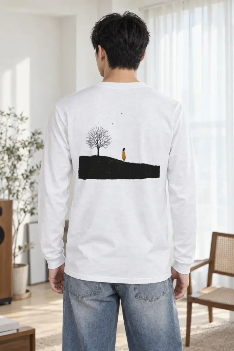 "Solitary Hill" Unisex Longsleeve T-shirt