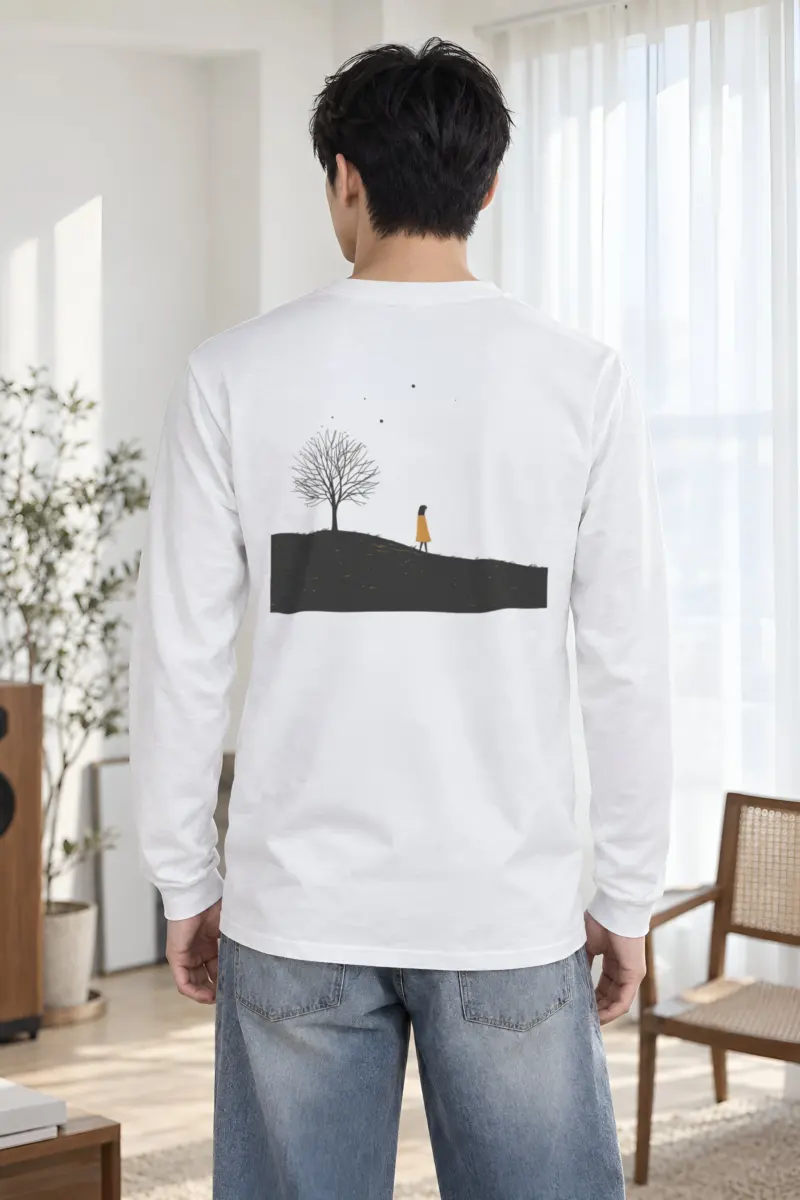 "Solitary Hill" Unisex Longsleeve T-shirt
