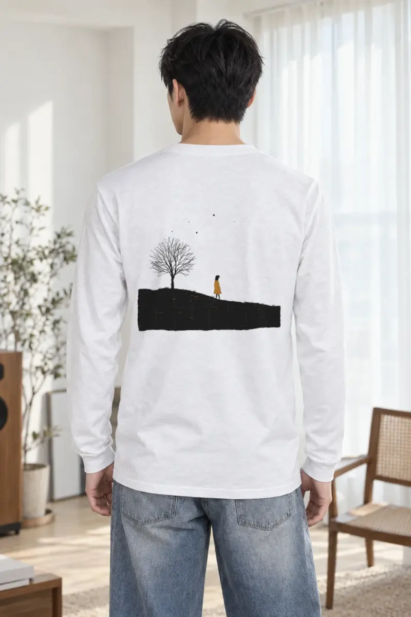 "Solitary Hill" Unisex Longsleeve T-shirt