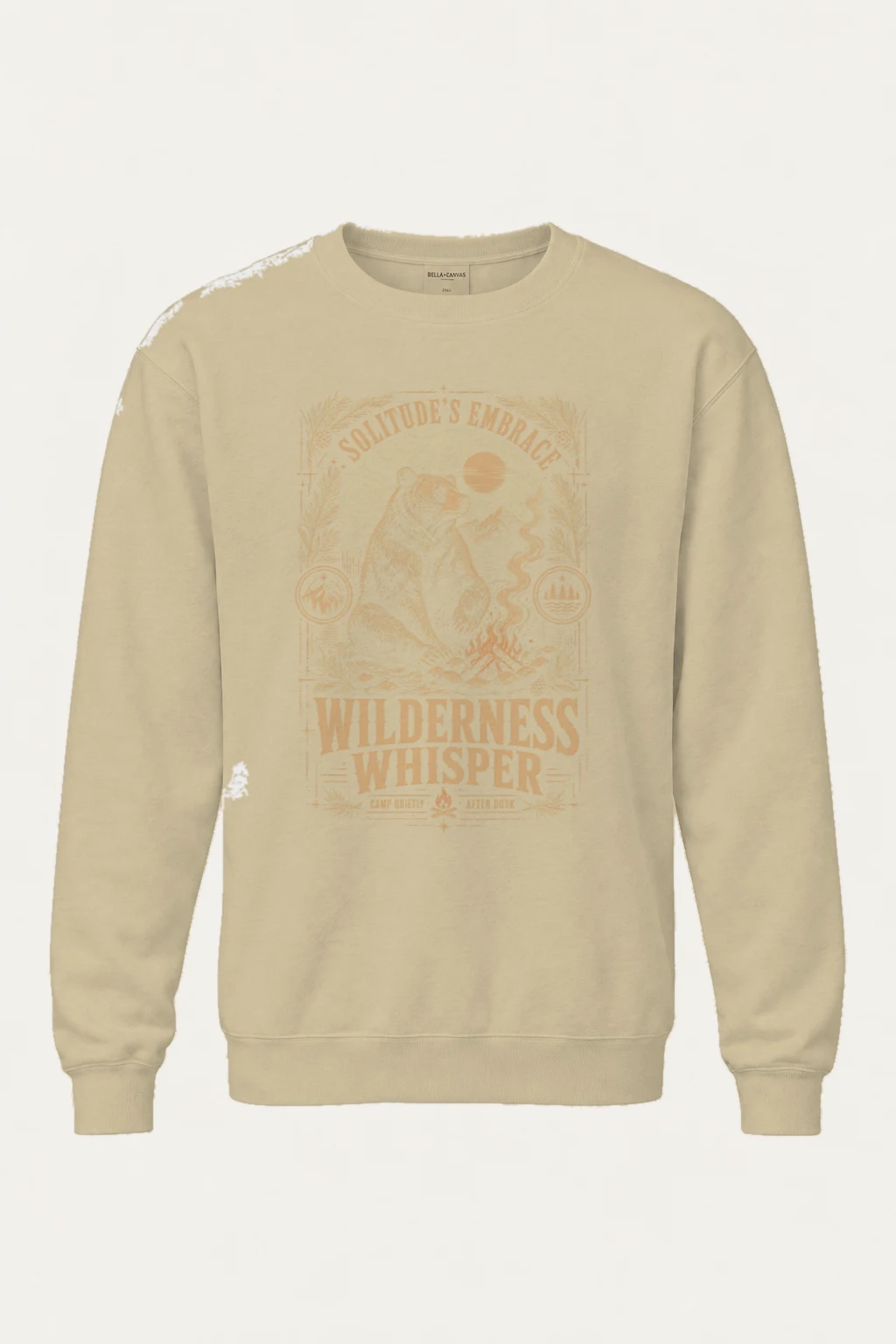 "Solitude's Embrace" Heavy Blend Unisex Crewneck Sweatshirt | Gildan 18000