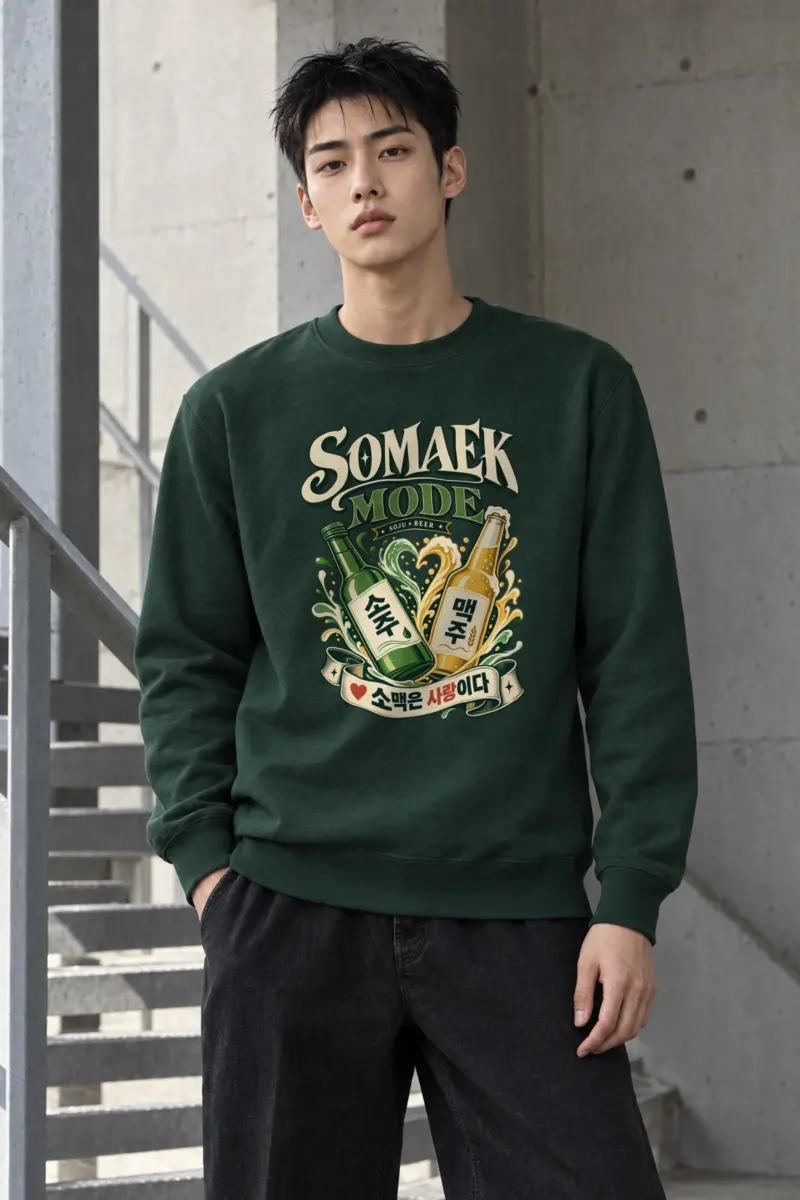 "Somaek Mode" Heavy Blend Unisex Crewneck Sweatshirt