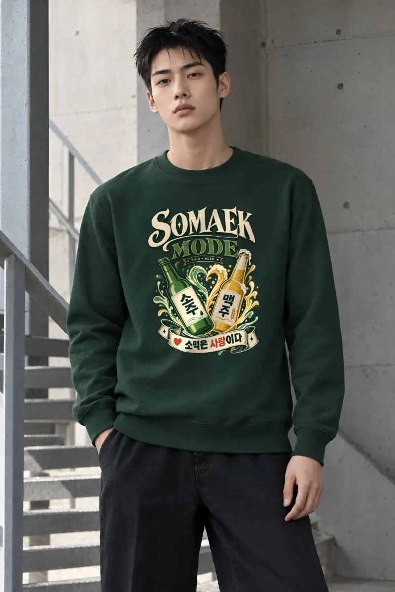 "Somaek Mode" Heavy Blend Unisex Crewneck Sweatshirt