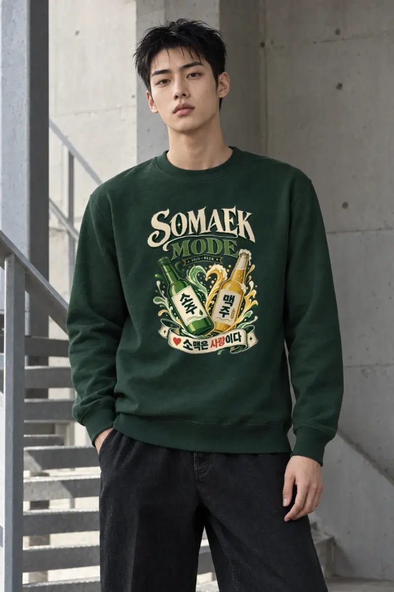 "Somaek Mode" Heavy Blend Unisex Crewneck Sweatshirt