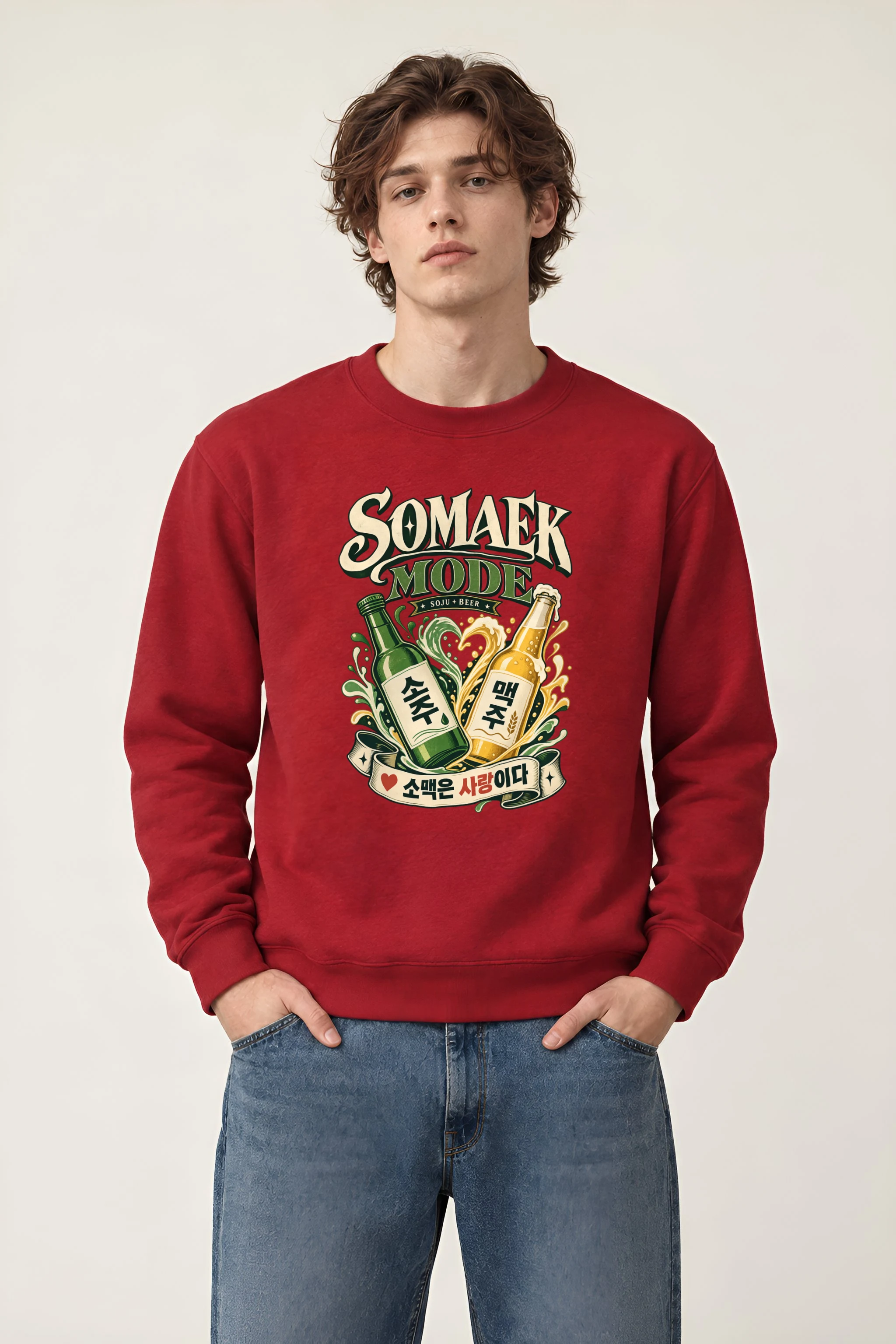 "Somaek Mode" Unisex Crewneck Sweatshirt