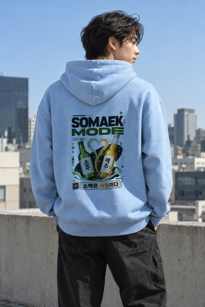 “Somaek Mode” Heavy Blend Unisex Pullover Hoodie | Gildan 18500
