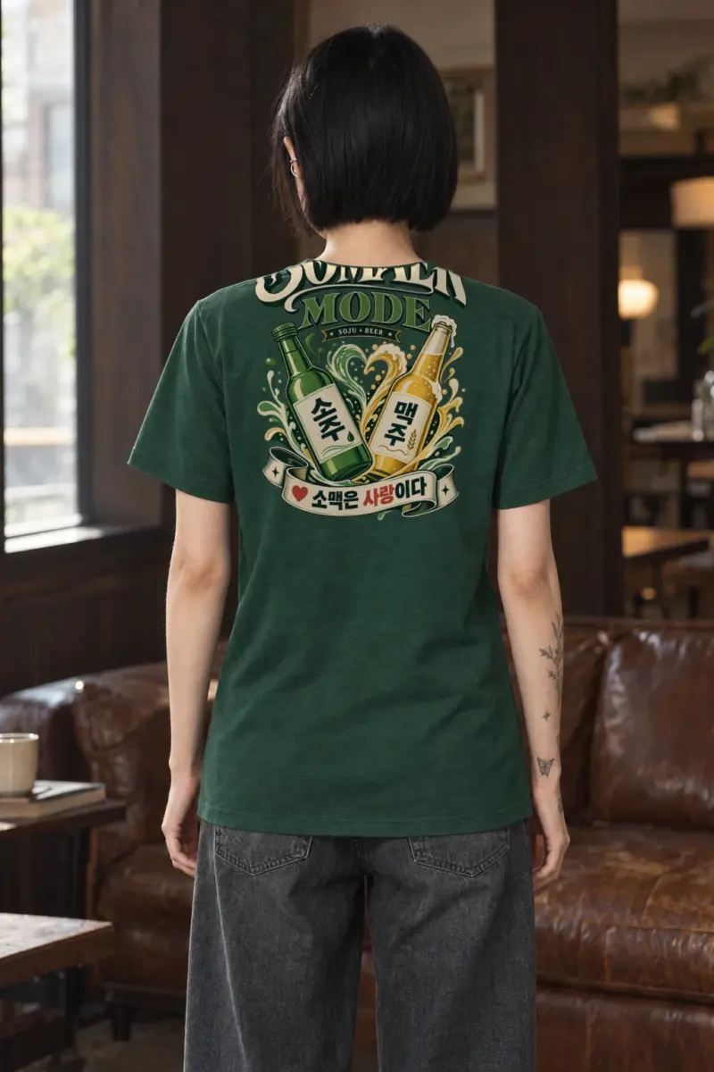 "Somaek Mode" Heavyweight Unisex Crewneck T-shirt