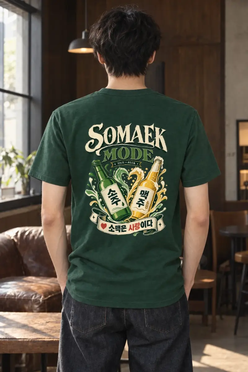 "Somaek Mode" Heavyweight Unisex Crewneck T-shirt