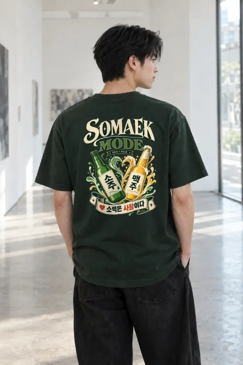 "Somaek Mode" Heavyweight Unisex Crewneck T-shirt