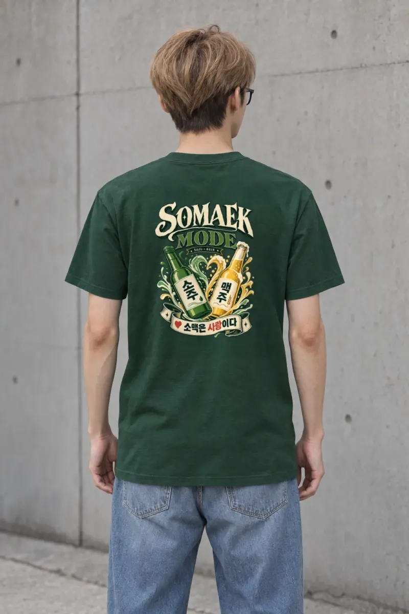 "Somaek Mode" Heavyweight Unisex Crewneck T-shirt