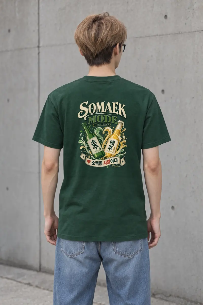 "Somaek Mode" Heavyweight Unisex Crewneck T-shirt