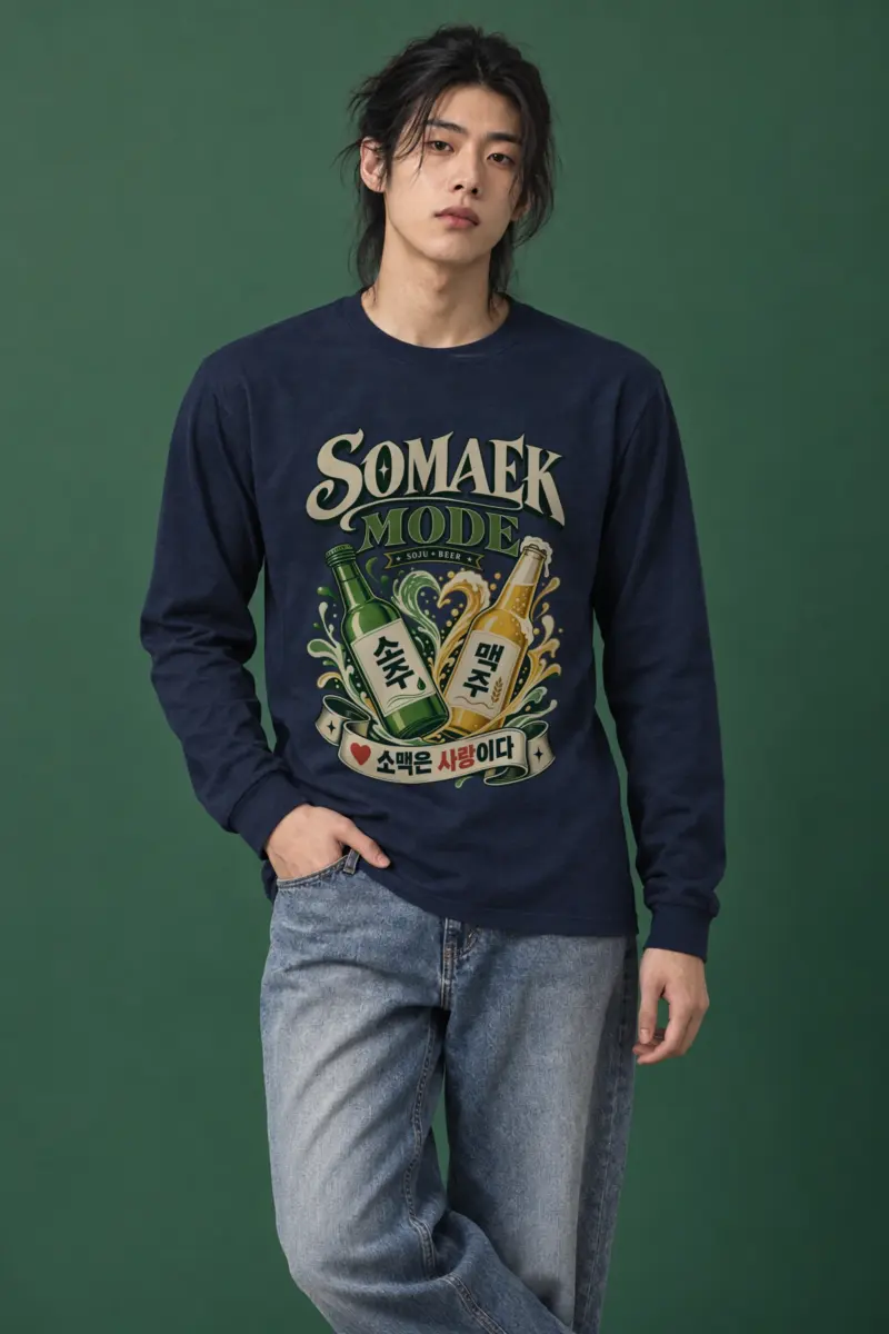 "Somaek Mode" Unisex Longsleeve T-shirt