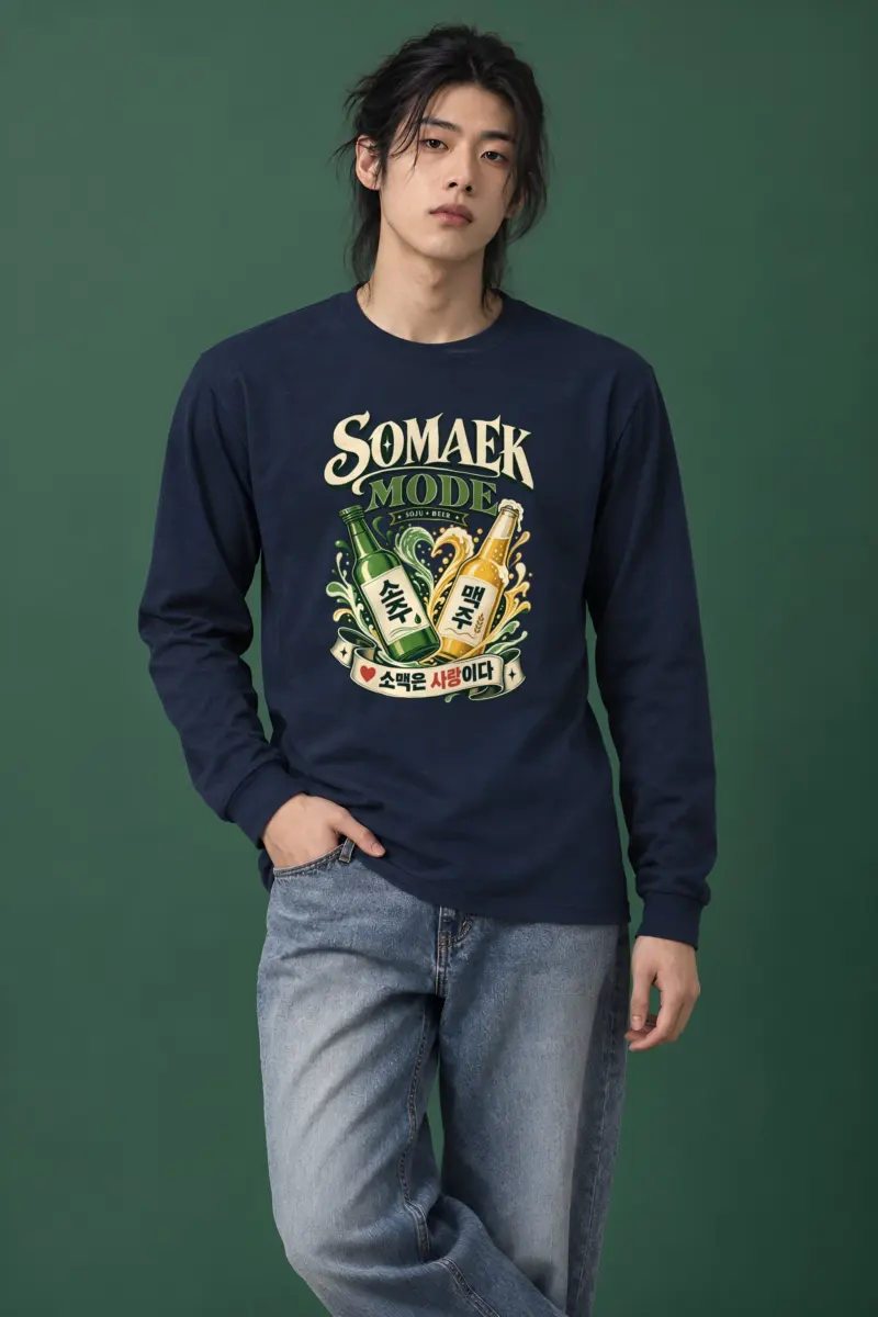"Somaek Mode" Unisex Longsleeve T-shirt