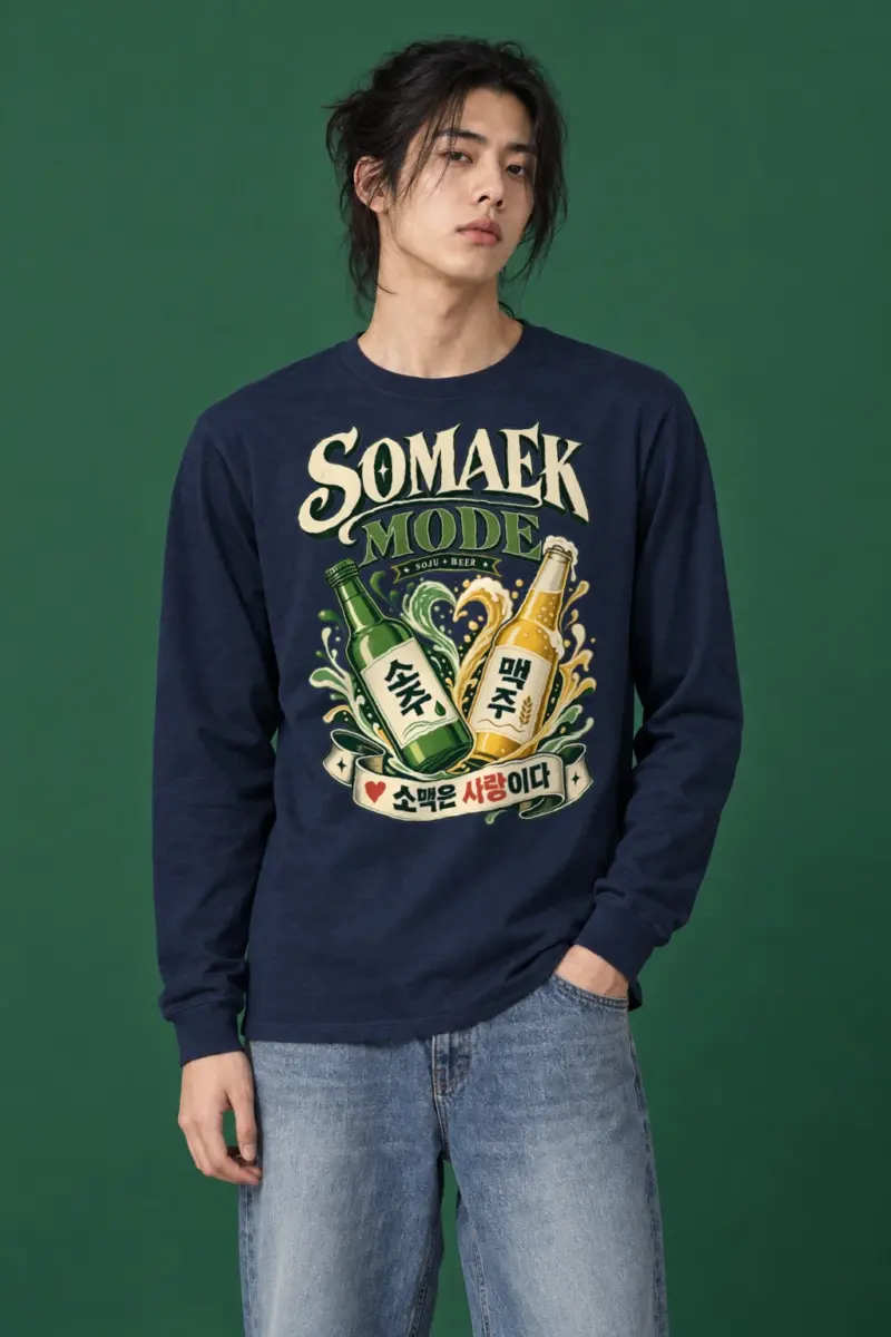 "Somaek Mode" Unisex Longsleeve T-shirt