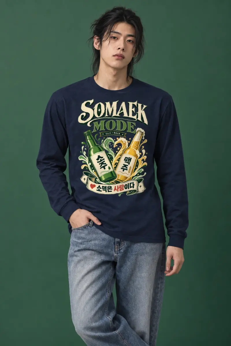 "Somaek Mode" Unisex Longsleeve T-shirt