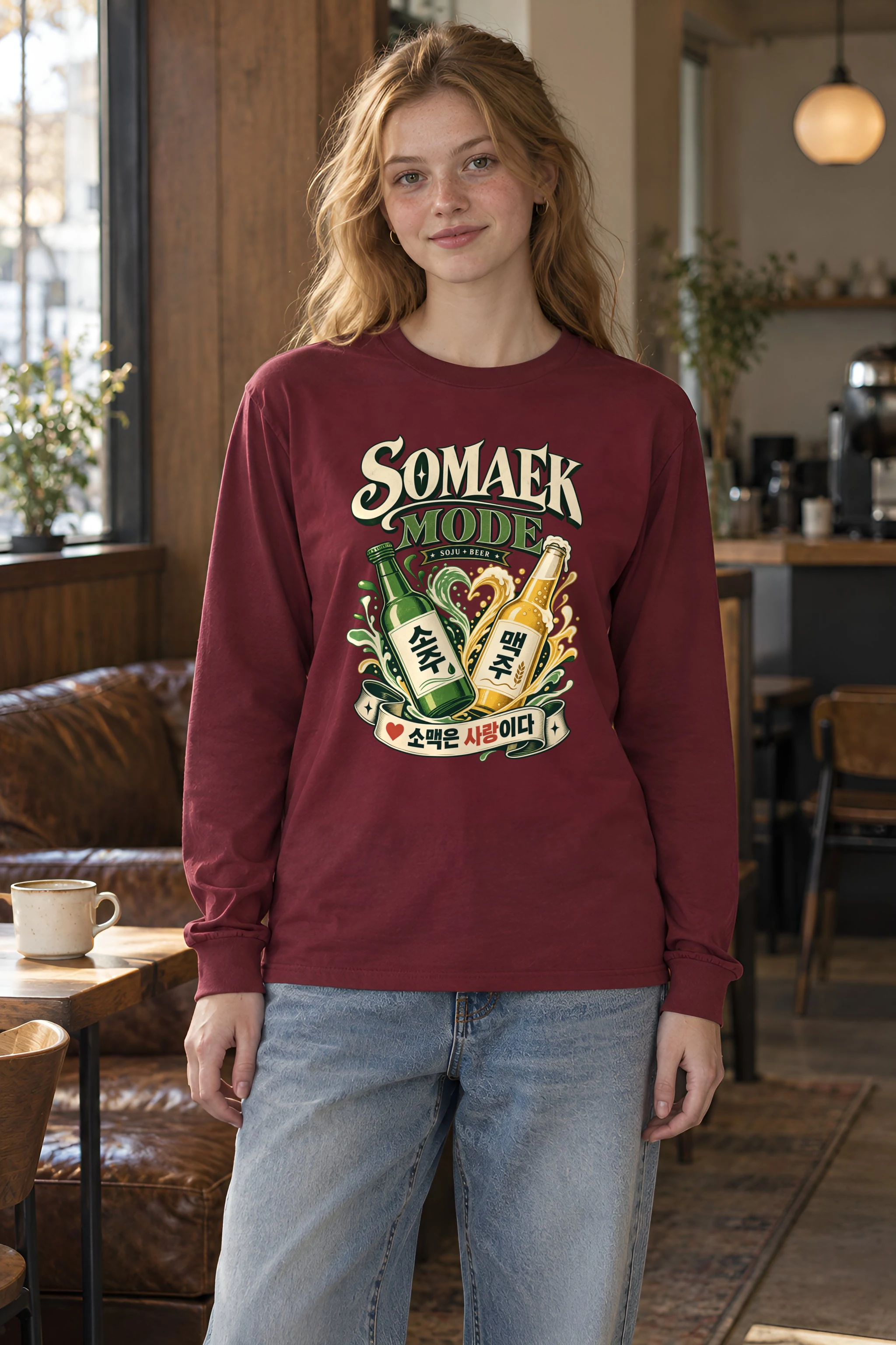 "Somaek Mode" Unisex Longsleeve T-shirt
