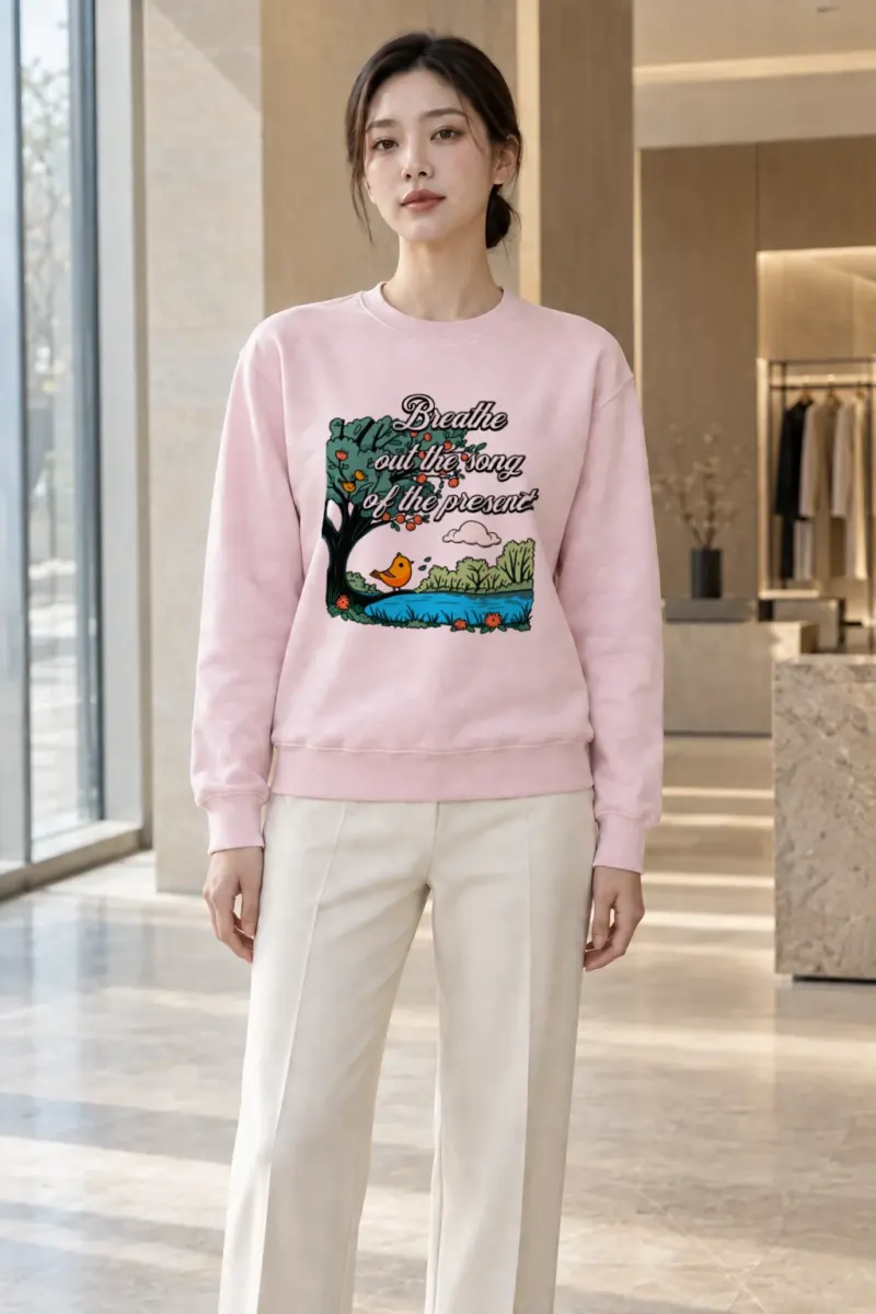 "Song Of The Present" Heavy Blend Unisex Crewneck Sweatshirt | Gildan 18000