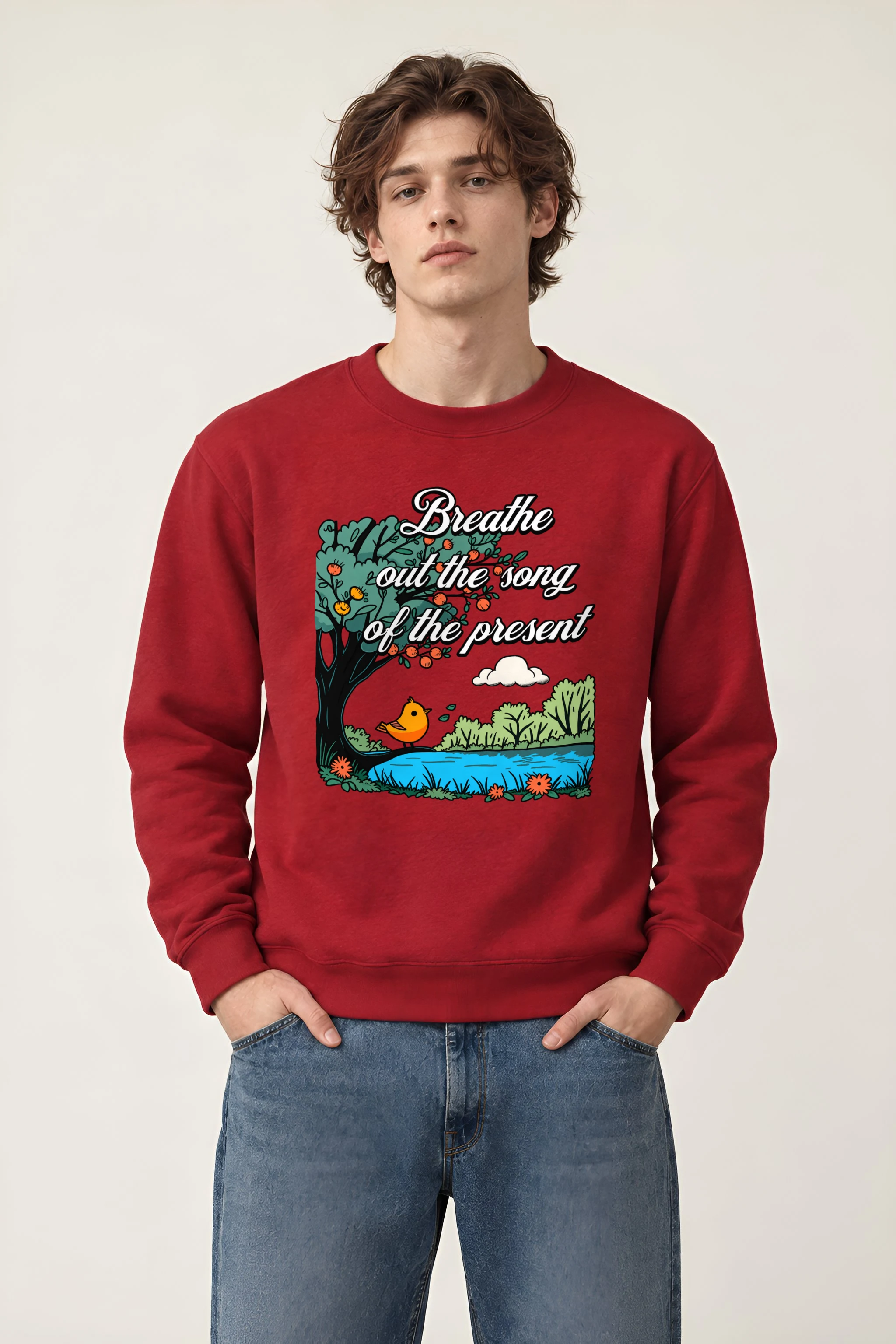 "Song Of The Present" 1 Crewneck Sweatshirt