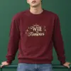 "Soon Will Be Famous" Heavy Blend Unisex Crewneck Sweatshirt