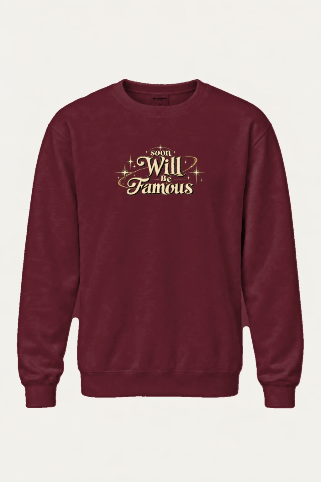 "Soon Will Be Famous" Heavy Blend Unisex Crewneck Sweatshirt | Gildan 18000