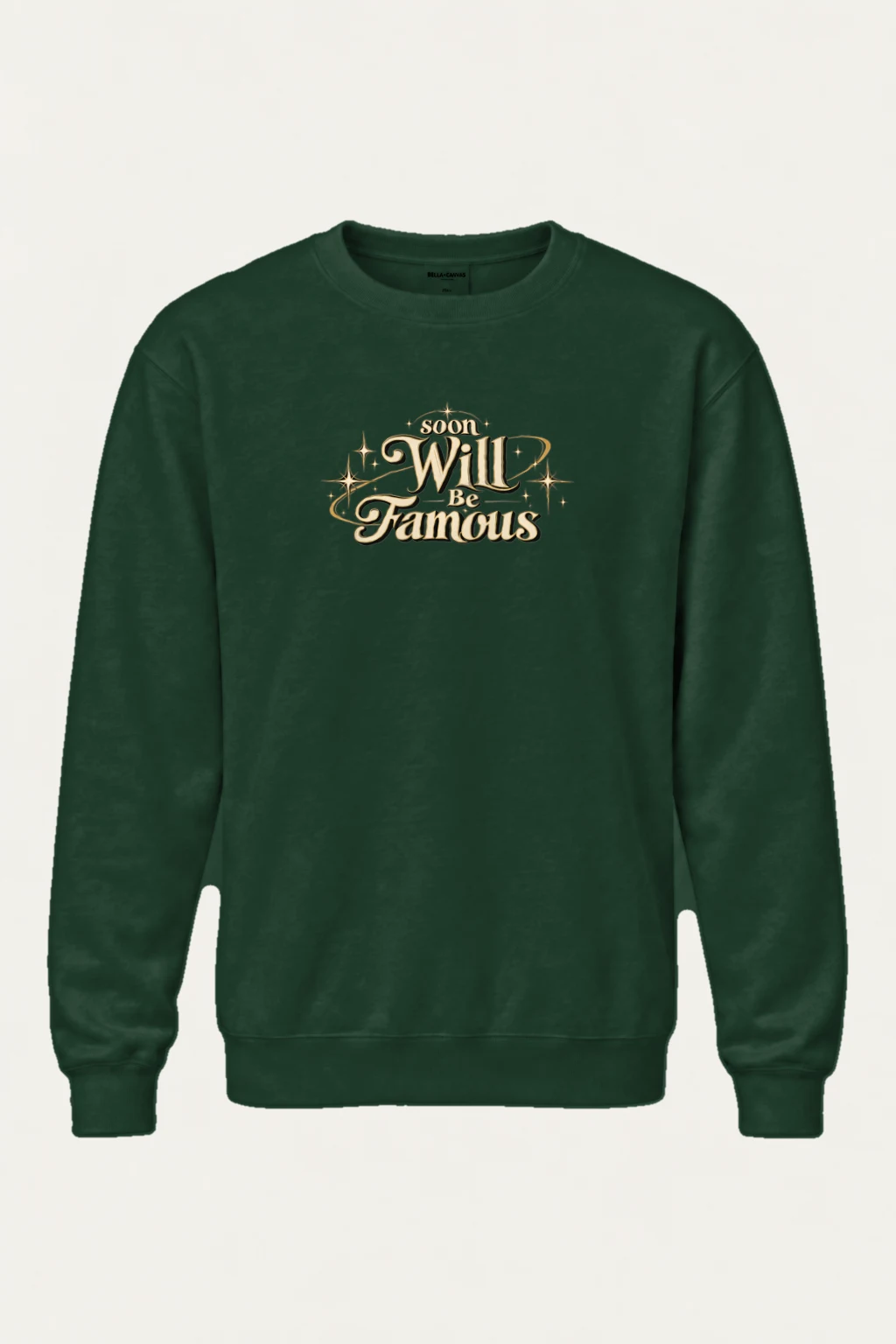 "Soon Will Be Famous" Heavy Blend Unisex Crewneck Sweatshirt | Gildan 18000