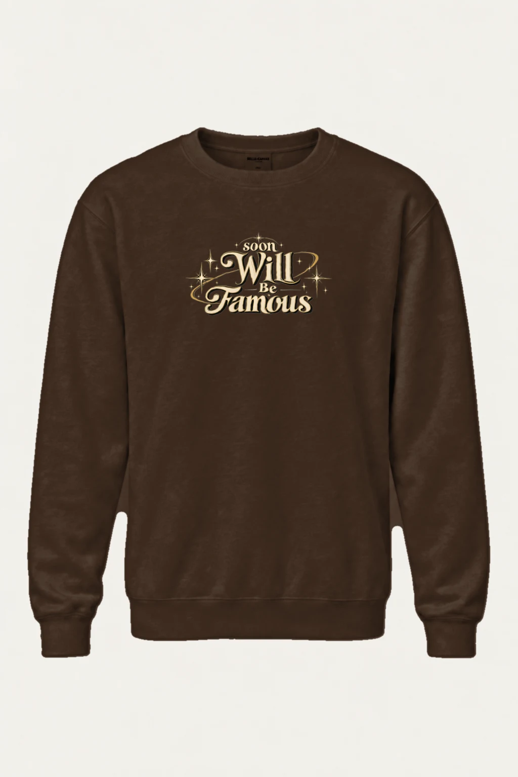 "Soon Will Be Famous" Heavy Blend Unisex Crewneck Sweatshirt | Gildan 18000