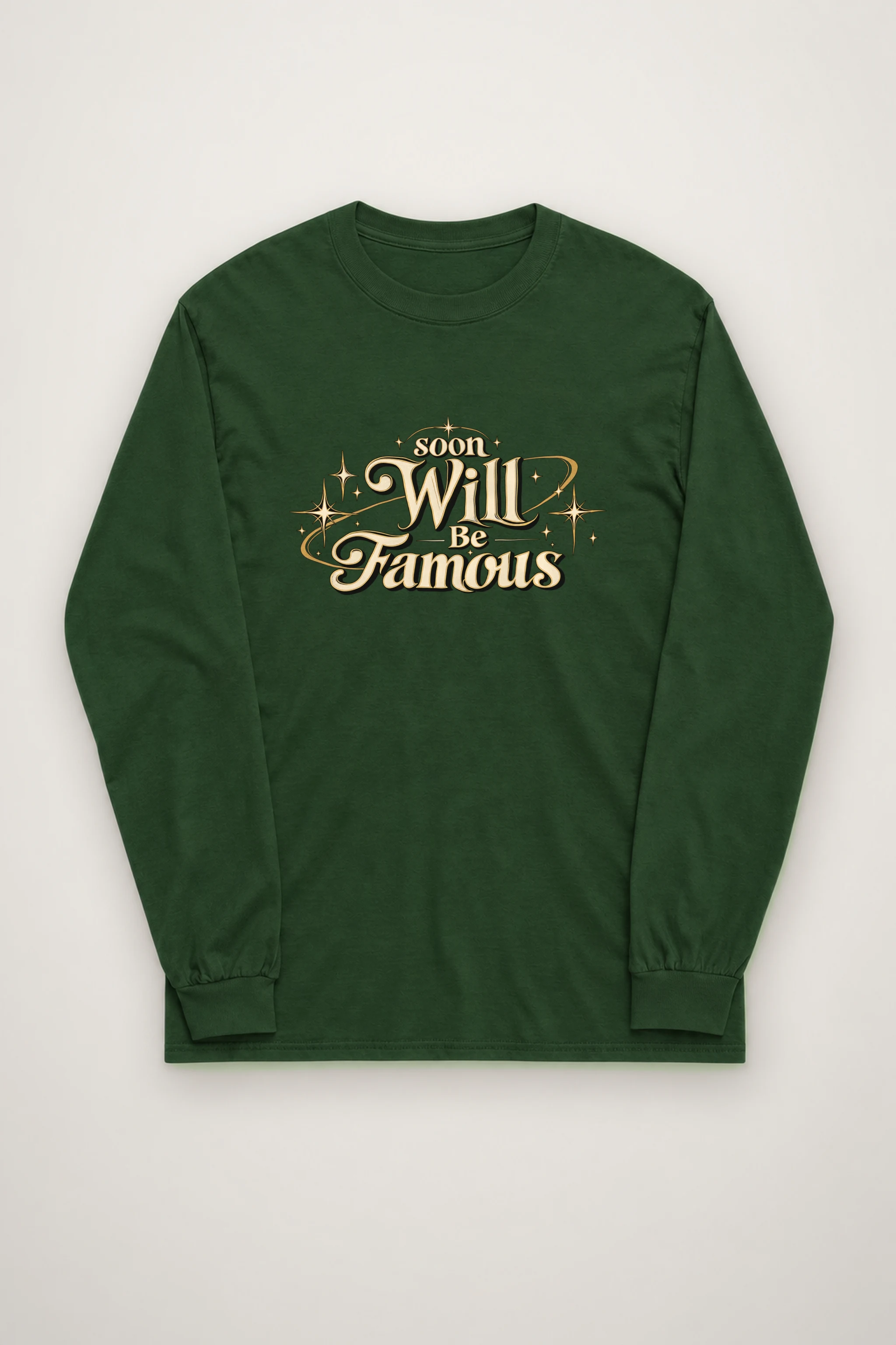 "Soon Will Be Famous" Unisex Longsleeve T-shirt